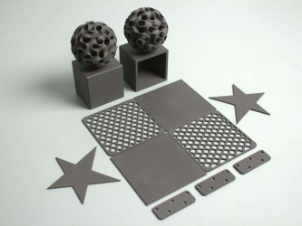 Colección de piezas de Nylon 12 Fuse, impresión 3D SLS por EXPERT3D