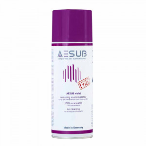AESUB Violet – Spray de Escaneo 3D de Auto-Evaporación – 400 ml