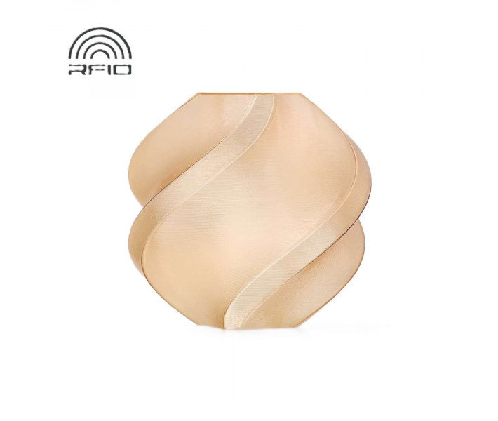 Bambu Lab PETG Translucent – Filamento para Impresión 3D, 1 kg (Recarga), Marrón