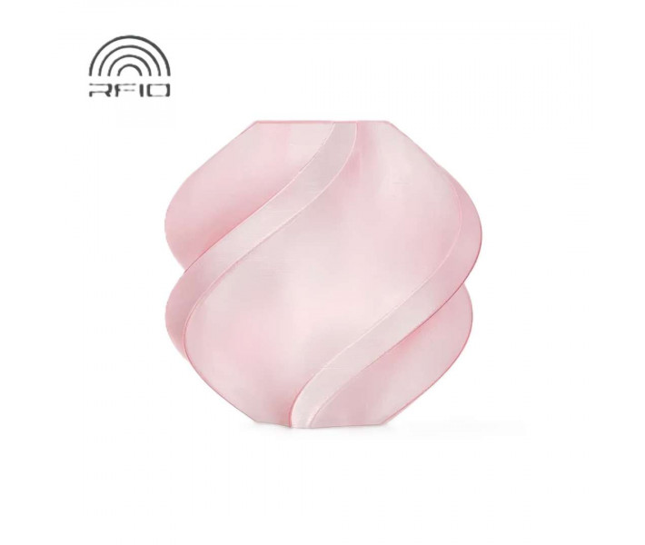 Bambu Lab PETG Translucent – Filamento para Impresión 3D, 1 kg (Recarga), Rosa