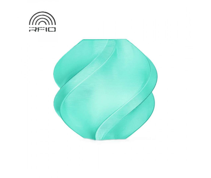Bambu Lab PETG Translucent – Filamento para Impresión 3D, 1 kg (Recarga), Verde azulado