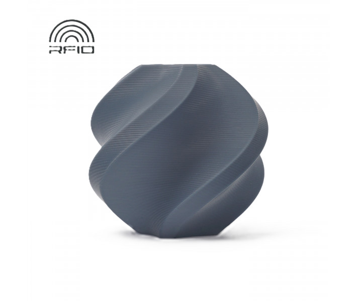 Filamento PLA Basic Bambu Lab 1,75 mm, 1 kg (Sin carrete), Azul Gris