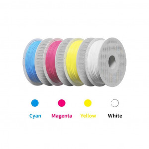 Filamento PLA Basic Bambu Lab, 1.75 mm, 1 kg x 4 (Con carrete), CMYK