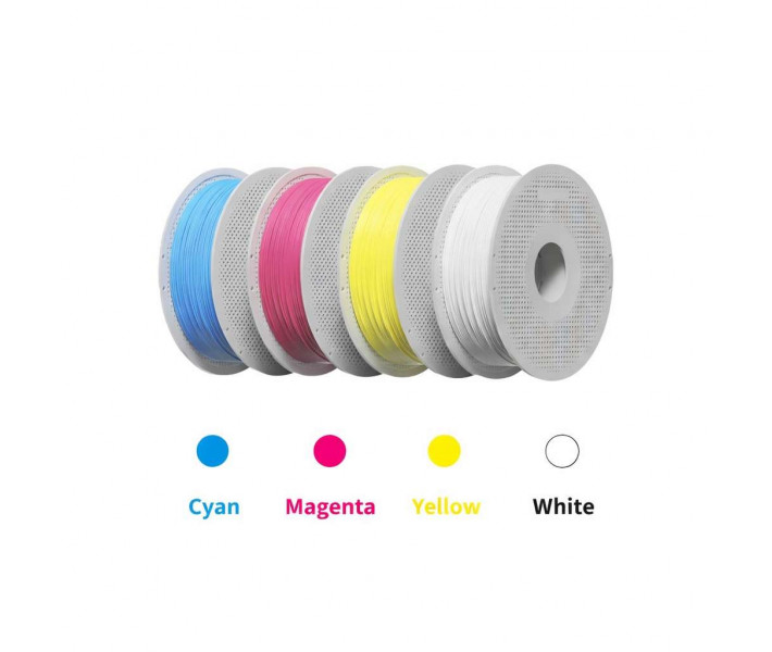 Filamento PLA Basic Bambu Lab, 1.75 mm, 1 kg x 4 (Con carrete), CMYK
