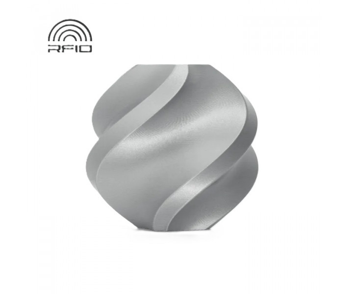 Filamento PLA Basic Bambu Lab, 1.75 mm, 1 kg (Con carrete), Plateado