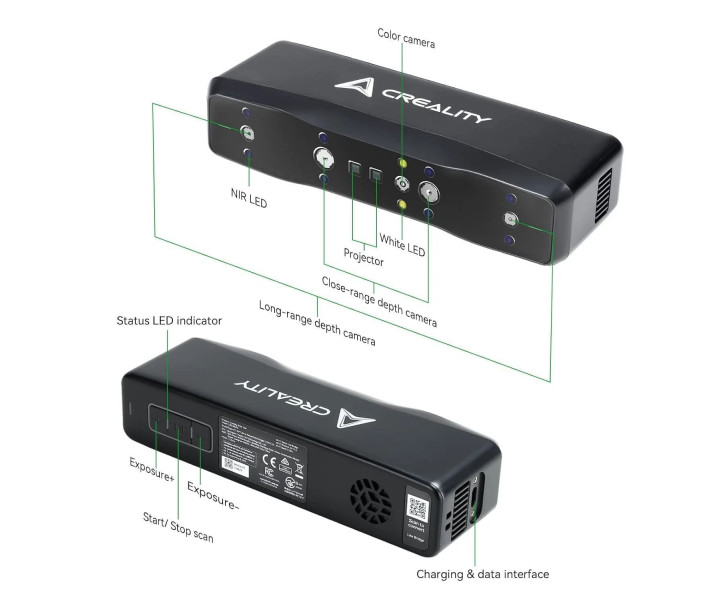 Escáner 3D Creality Otter Lite Basic