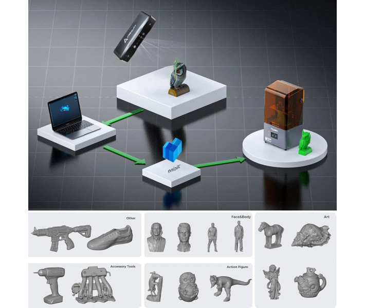 Escáner 3D Creality Otter Lite Basic