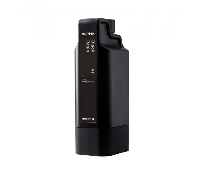 Resina para impresión 3D Formlabs Alpha Black Resin 1 L