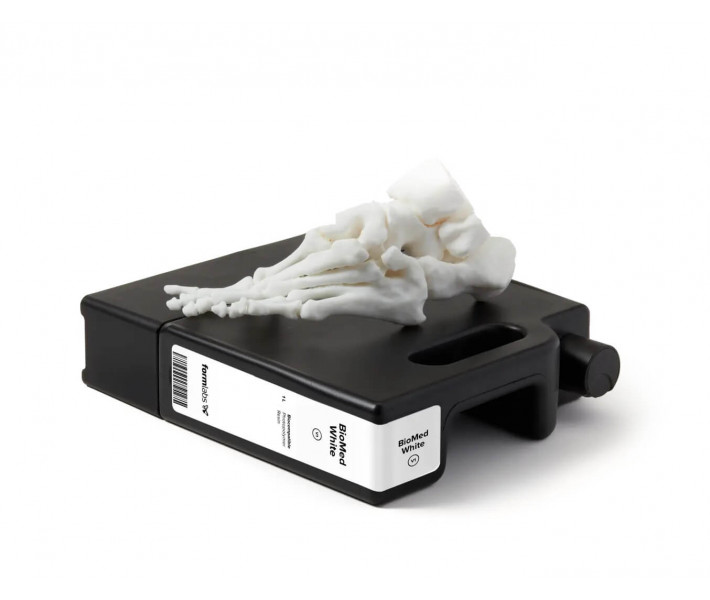 Cartucho de resina blanca Formlabs BioMed Form 4, 1L