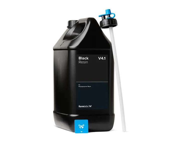 Resina negra Formlabs V4.1 Form 3, 5L