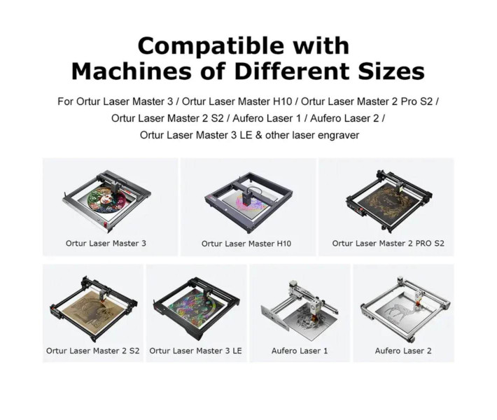 Ortur Enclosure OE2.0 | Cubierta protectora universal para grabadores láser