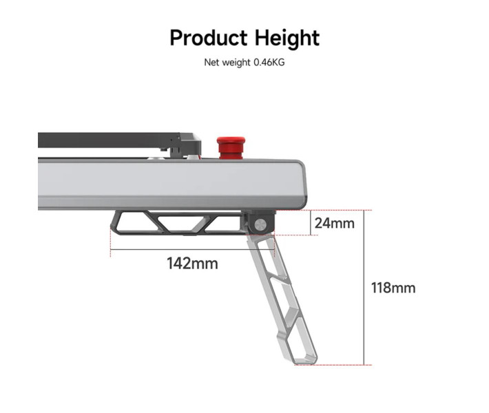 Ortur FFT1.0 Patas plegables para el grabador Laser Master 3 Series