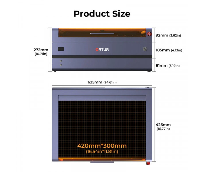 Ortur H20 20 W Laser Engraver
