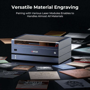 Grabador y cortador láser cerrado Ortur H20 de 40 W