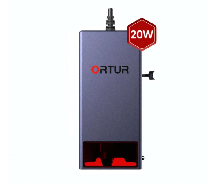 Grabadora láser Ortur F10 20W Alimentador de Rodillo
