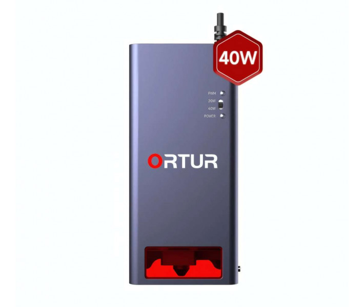 Grabadora láser Ortur F10 40W Alimentador de Rodillo
