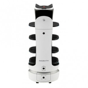 PUDU BellaBot Pro White robot de entrega y publicidad