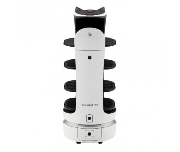 PUDU BellaBot Pro White robot de entrega y publicidad