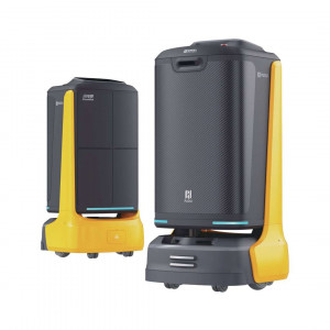 PUDU FlashBot – Robot de Entrega en Hoteles con Control de Ascensores