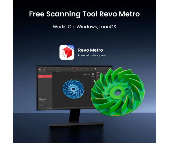 Escáner 3D Revopoint MetroX Pro Advanced Edition