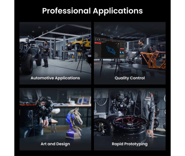 Escáner 3D Revopoint Trackit Optical Tracking con rastreador