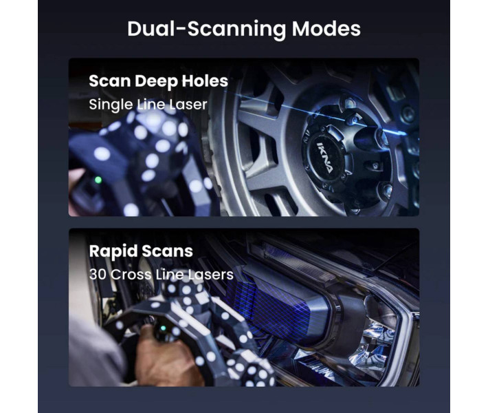 Escáner 3D Revopoint Trackit Optical Tracking con rastreador