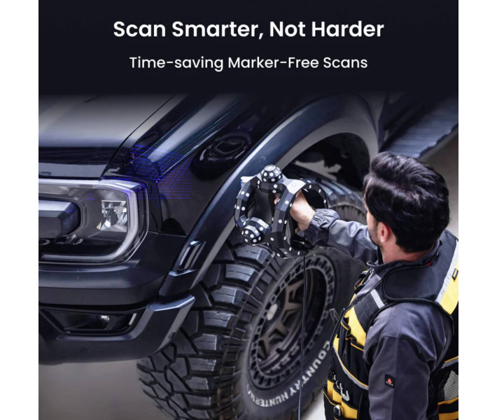 Escáner 3D Revopoint Trackit Optical Tracking con rastreador