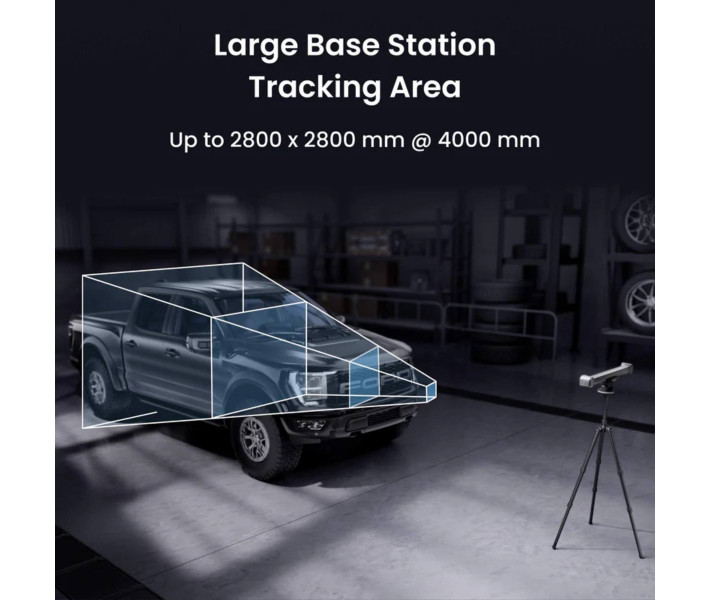 Escáner 3D Revopoint Trackit Optical Tracking con rastreador