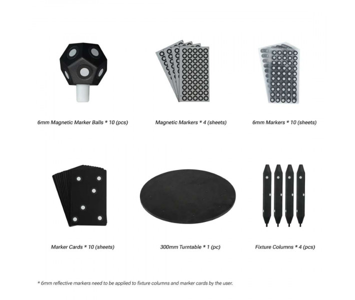 Marcadores para escáner 3D Shining3D Accessories Pro Kit
