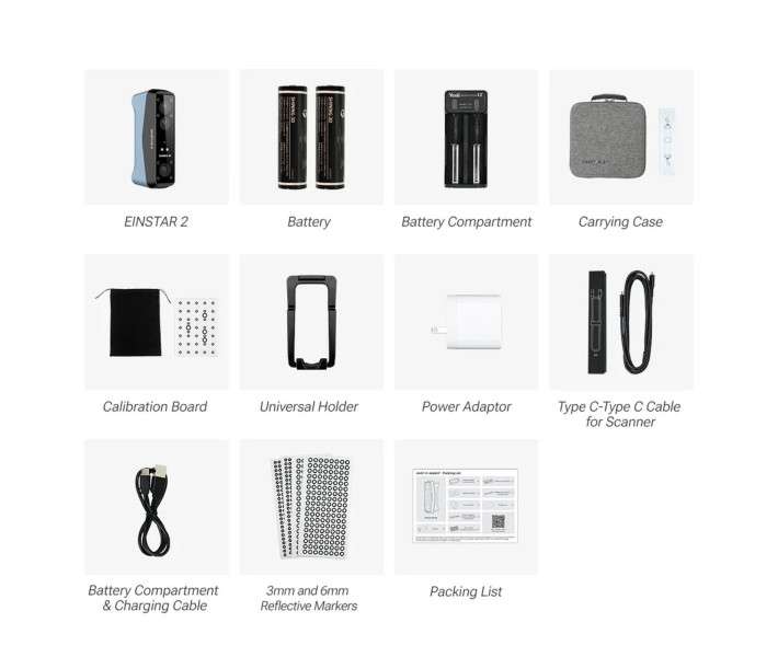 Escáner 3D Shining3D Einstar 2