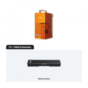 Pack xTool F2 con Extensión de Deslizamiento (Área de Trabajo Ampliada)