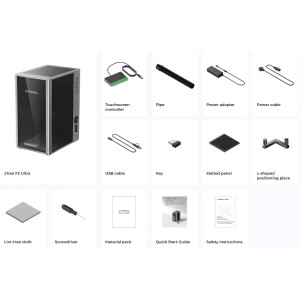 Grabador xTool F2 Ultra con 1 l�ser + Cinta transportadora Auto Streamline