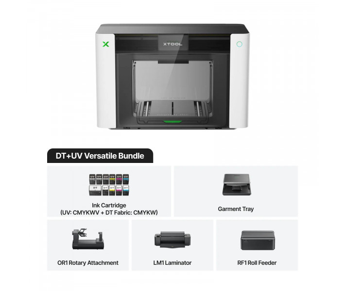 Impresora xTool O1 Omni DT+UV Versatile