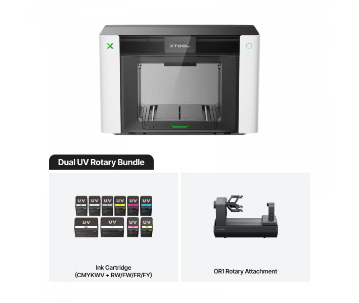 Impresora UV xTool O1 Omni Dual UV Rotary