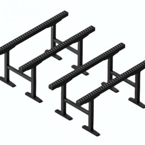 xTool P3 Conveyor Rail – Transportador de Rodillos para Grabado Láser