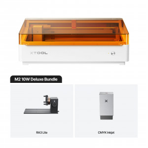 xTool M2 10W Deluxe Bundle – Máquina de Grabado y Corte Láser Profesional