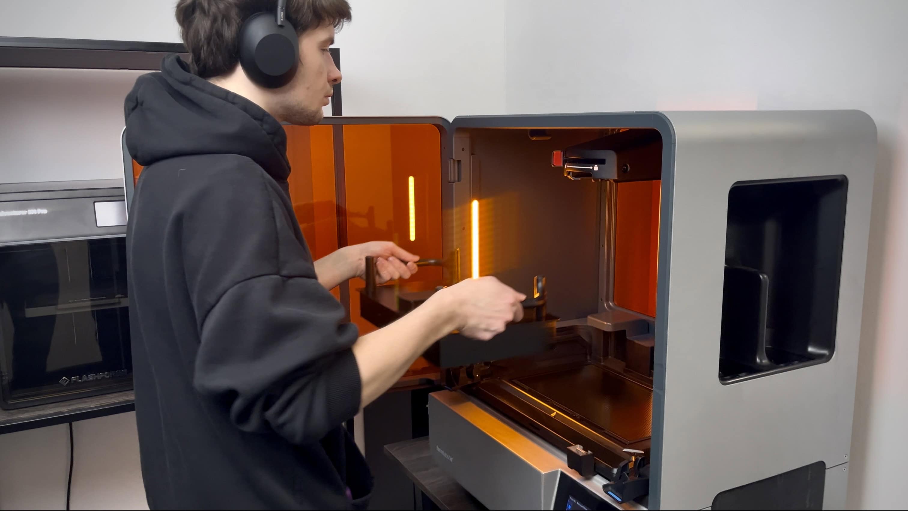 Sistema Formlabs Form 4L en entorno industrial de EXPERT3D
