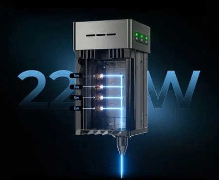 Módulo láser de 22 W