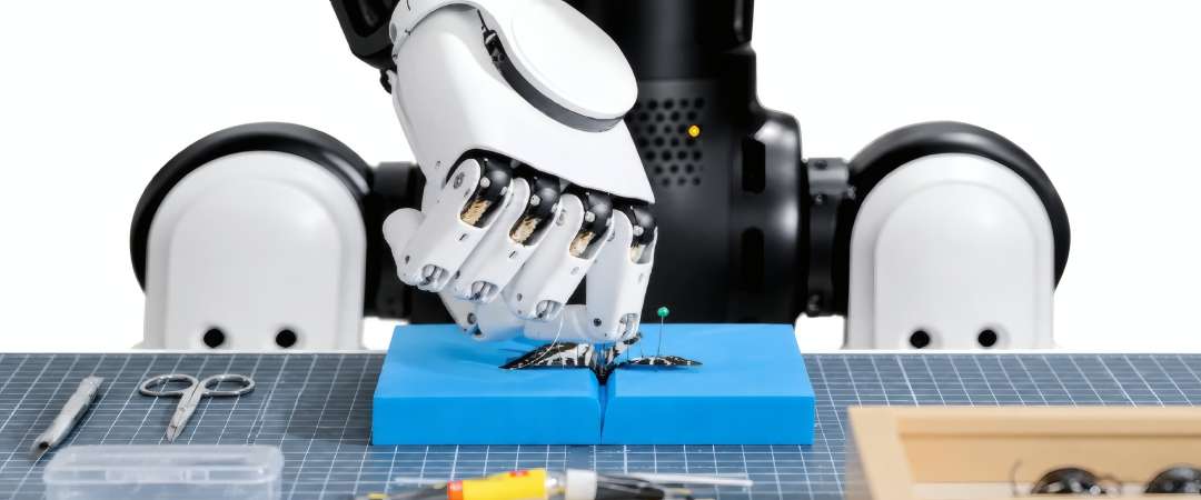 Міліметрове маніпулювання делікатними предметами кистю AgiBot OmniHand 3