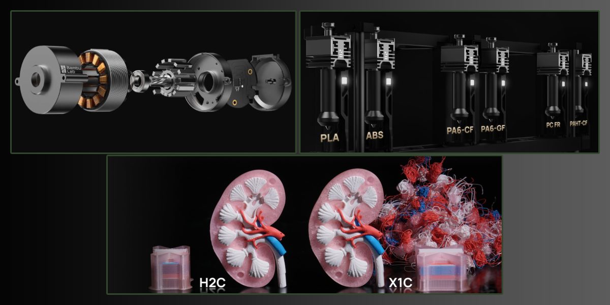 Las boquillas de acero están separadas por propósito