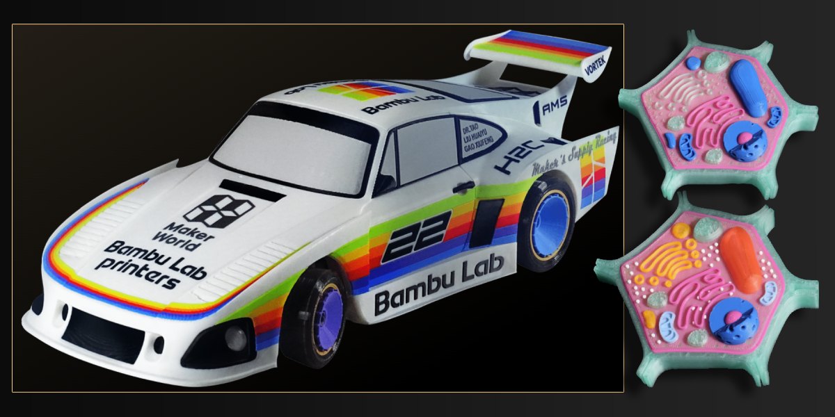 Impresión 3D en 4 o 7 colores