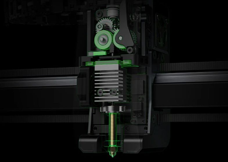 Extrusora de alimentación directa de nueva generación Creality K2 Combo.