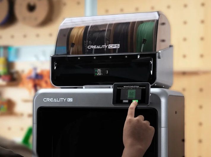 Impresión desde la caja con Creality K2 Combo