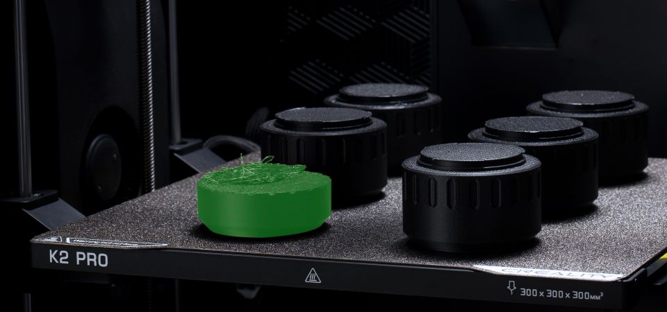 Captura de pantalla que muestra una alerta de detección de fallo de impresión por IA desde la cámara.