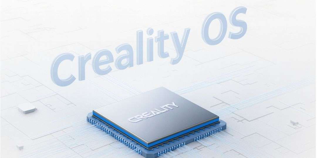 Процесор із логотипом Creality під написом Creality OS.