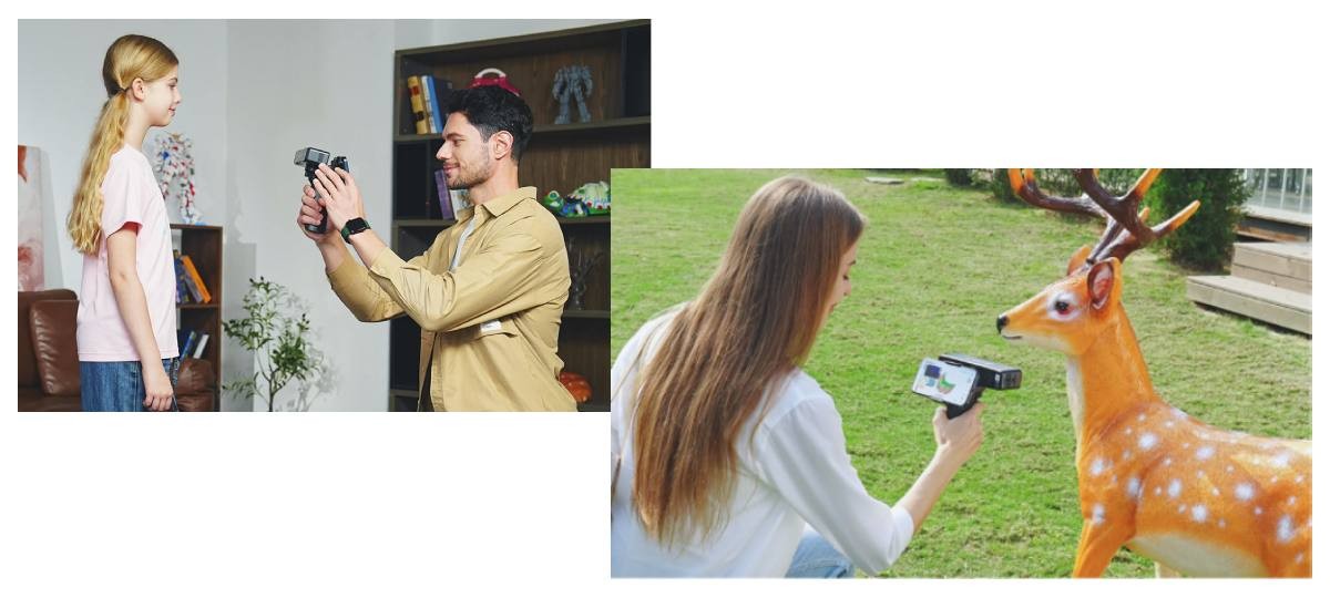 Escaneo en color: escáner 3D económico