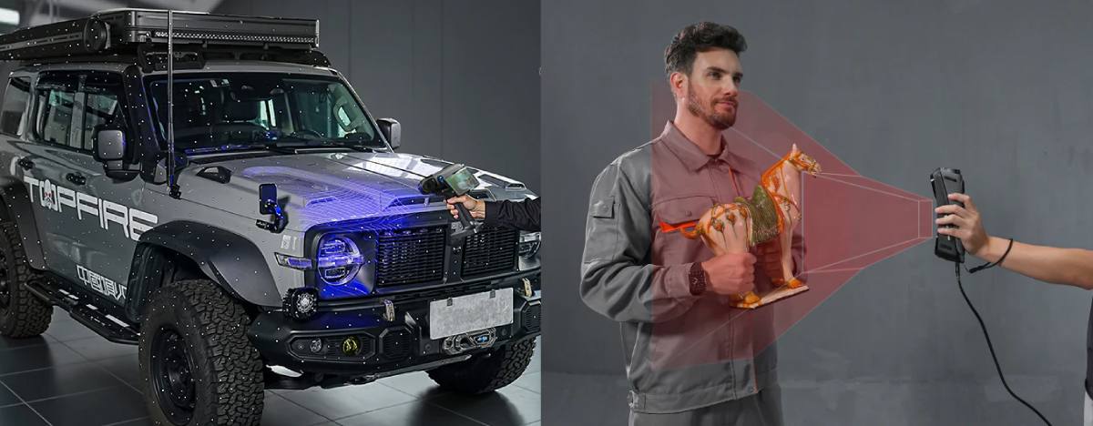 3D Scanning of Objects of Different Sizes