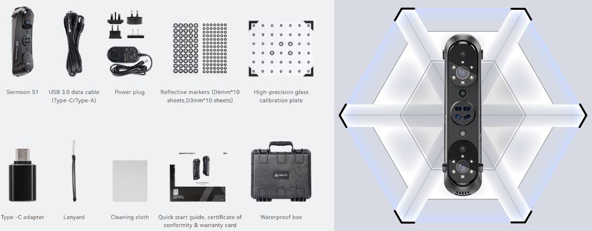 Creality Sermoon S1, Package Contents