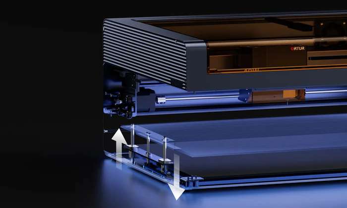 Ortur H20 - Altura Ajustable - Plataforma Elevadora Motorizada