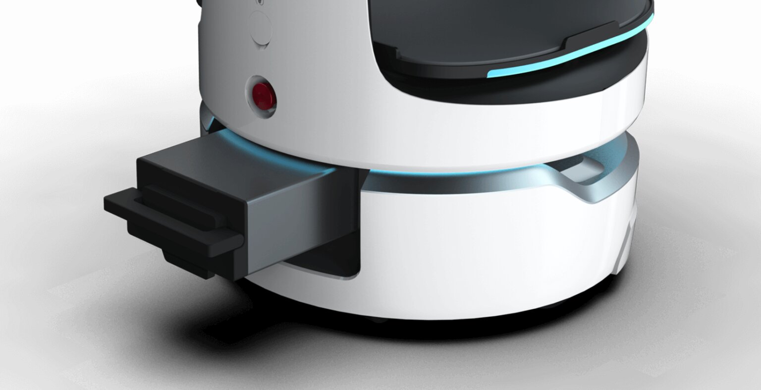 BellaBot Pro Black en restaurante